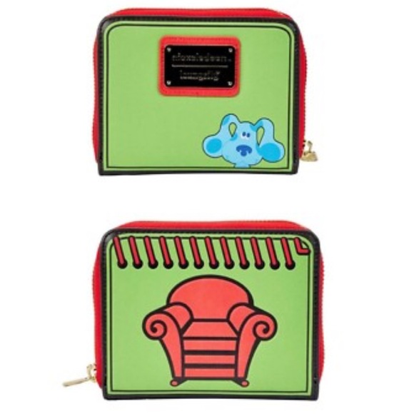 Loungefly Handbags - Loungefly nicklelodean blues clues signature chair sketch book wallet